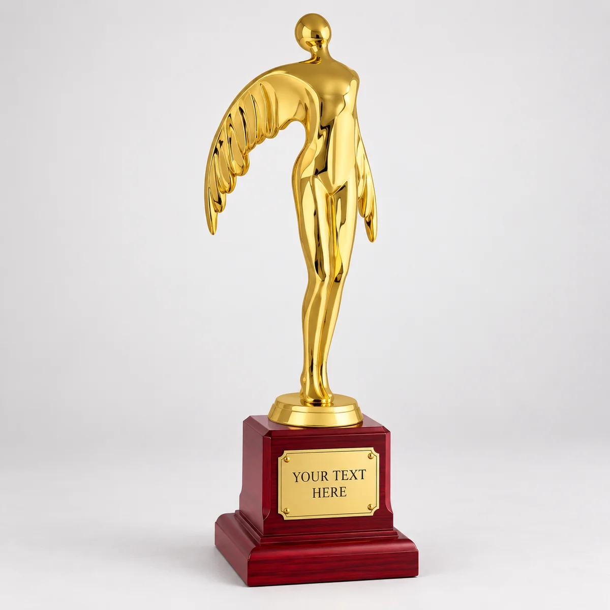 Gold Winged Figure Trophy